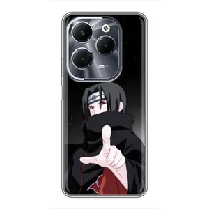 Чехлы с картинкой Итачи Учиха на Infinix Hot 40 Play (Итачи Знак)