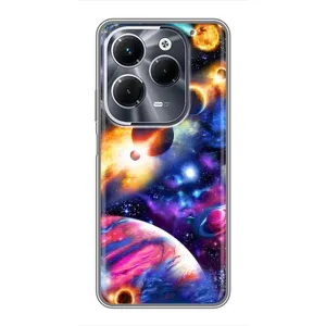 Чехлы КОСМОС для Infinix Hot 40 Play (Космический мир)