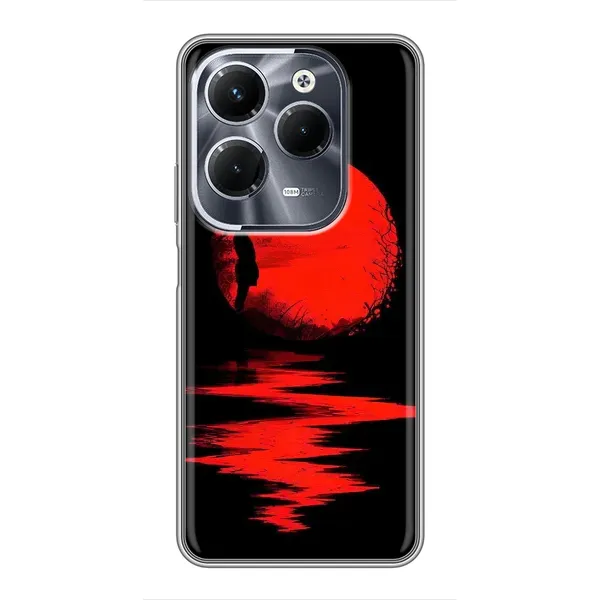 Чехол с рисунком «Красный Закат» для Infinix Hot 40 Play Чехол с рисунком «Красный Закат» для Infinix Hot 40 Play