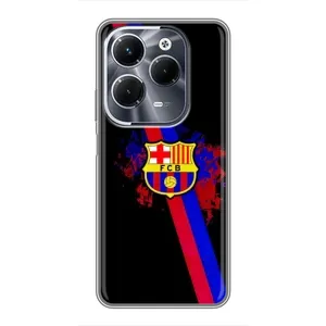 Чехол для Infinix Hot 40 Play (Барселона) (Лого Барсы)