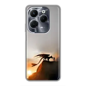 Чехол дракон Беззубик для Infinix Hot 40 Play (Мультиик Беззубик)