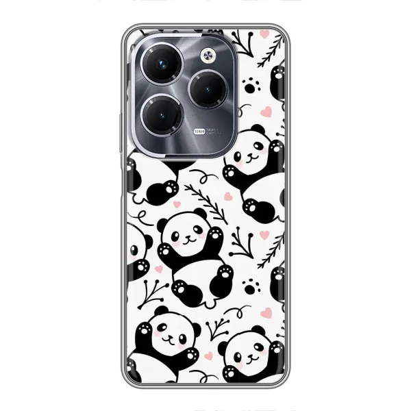 Чехол с рисунком «Пандочки» для Infinix Hot 40 Play Чехол с рисунком «Пандочки» для Infinix Hot 40 Play
