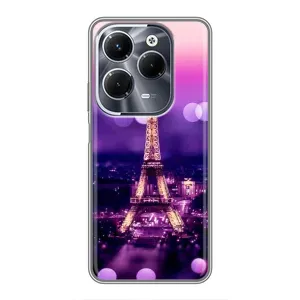 Чехол с Эйфелевой башней на Infinix Hot 40 Play (Париж башня)