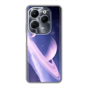Чехлы КОСМОС для Infinix Hot 40 Play (Планета в космосе)