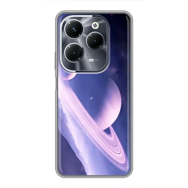 Чехол с рисунком «Планета в космосе» для Infinix Hot 40 Play