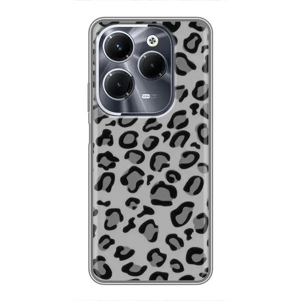 Чехол с рисунком «Темный леопрад» для Infinix Hot 40 Play