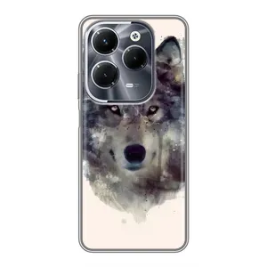 Чехол с Волком на Infinix Hot 40 Play (Волк)