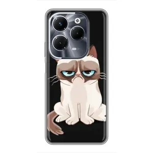 Чехол на тематику: Коты для Infinix Hot 40 Play (Взгляд кота)