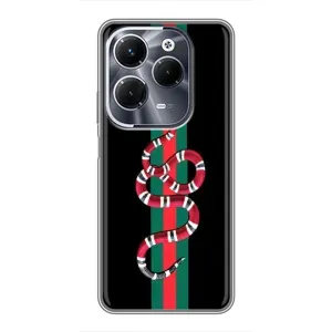 Чехлы Бренд GUCCI для Infinix Hot 40 Play (Змей Гуччи)