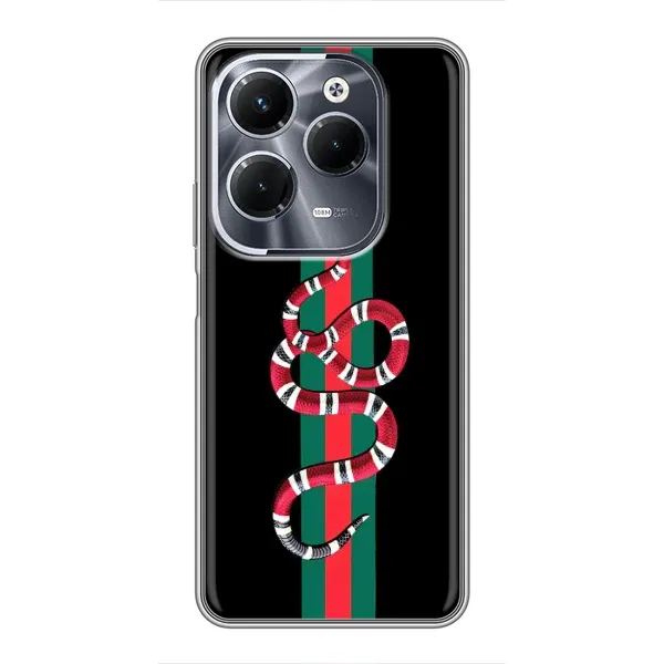 Чехол с рисунком «Змей Гуччи» для Infinix Hot 40 Play Чехол с рисунком «Змей Гуччи» для Infinix Hot 40 Play