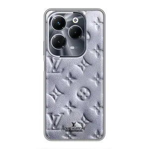 Текстурний Чохол Louis Vuitton для Інфінікс ХОТ 40 Про (Білий ЛВ)