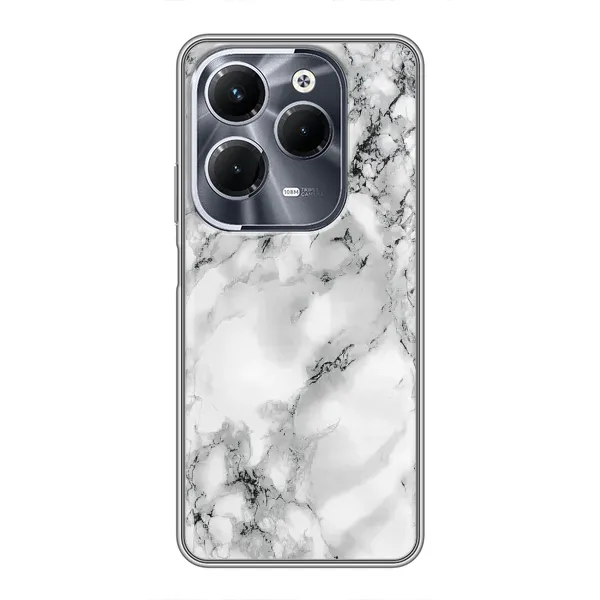 Чехол с рисунком «Белый мрамор» для Infinix Hot 40 Pro Чехол с рисунком «Белый мрамор» для Infinix Hot 40 Pro