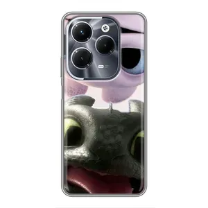 Чохол дракон Беззубик для Infinix Hot 40 Pro
