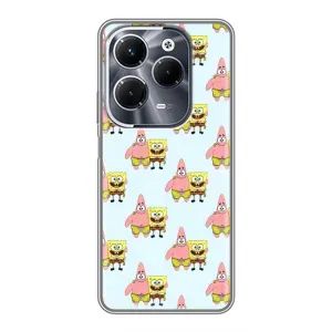 Чохли з Патріком на Infinix Hot 40 Pro (Боб і Патрік)