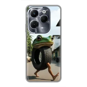 Чехол с мемами тралалело тралала для Infinix Hot 40 Pro (Бонека амбалабу)