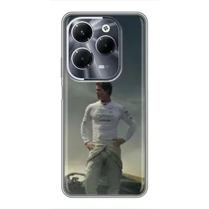 Чехол фильм Формула 1 для Infinix Hot 40 Pro (Бред Питт)