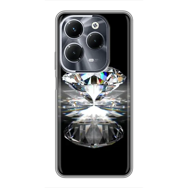 Чехол с рисунком «Бриллиант» для Infinix Hot 40 Pro Чехол с рисунком «Бриллиант» для Infinix Hot 40 Pro