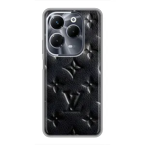 Текстурний Чохол Louis Vuitton для Інфінікс ХОТ 40 Про (Чорний ЛВ)