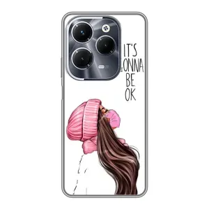 Чохол Стильні дівчата на Infinix Hot 40 Pro (Дівчина в масці)
