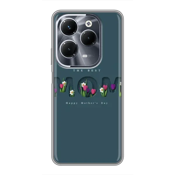 Чехол с рисунком «Ко дню мамы» для Infinix Hot 40 Pro Чехол с рисунком «Ко дню мамы» для Infinix Hot 40 Pro