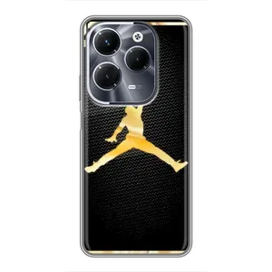 Силіконовый Чохол Nike Air Jordan на Інфінікс ХОТ 40 Про (Джордан 23)