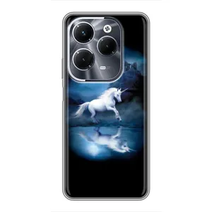Чехол Unicorn на Infinix Hot 40 Pro (Единорог)