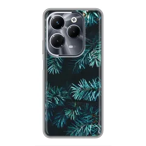 Чехол Новогодняя Елка на Infinix Hot 40 Pro (Ель)