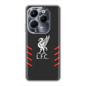 Силиконовые Чехлы принт Футбол на Infinix Hot 40 Pro (Эмблема Liverpool)