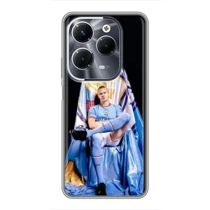 Чохли з принтом на Infinix Hot 40 Pro Футболіст (футболіст Холанн)