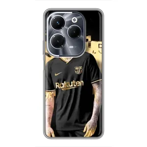 Силіконовий Чохол для Infinix Hot 40 Pro (Gold Neymar)
