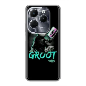Чехол Супергерои Марвел на Инфиникс ХОТ 40 Про (Groot)