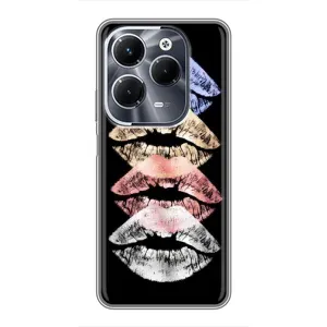 Чохол Стильні дівчата на Infinix Hot 40 Pro (Губи)