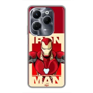 Чехол Супергерой Железный человек на Infinix Hot 40 Pro (Iron man)