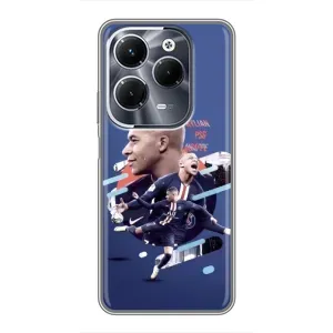 Чохол (TPU) з Футболістом на Infinix Hot 40 Pro (Киліан)