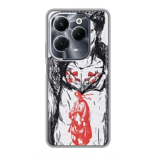 Чехол с рисунком «Кобзарь» для Infinix Hot 40 Pro Чехол с рисунком «Кобзарь» для Infinix Hot 40 Pro