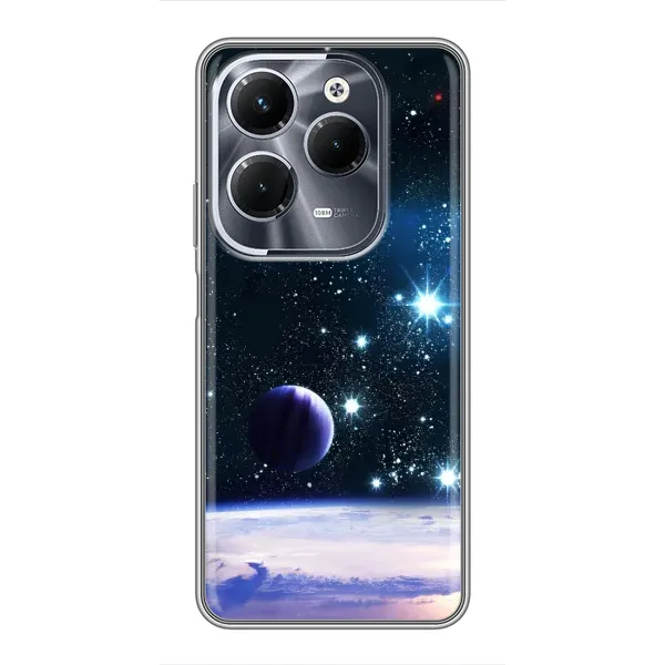 Чехол с рисунком «Космический вид» для Infinix Hot 40 Pro Чехол с рисунком «Космический вид» для Infinix Hot 40 Pro