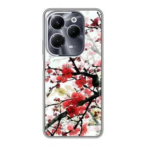 Чехол с принтом САКУРЫ на Infinix Hot 40 Pro (Красивая Сакура)