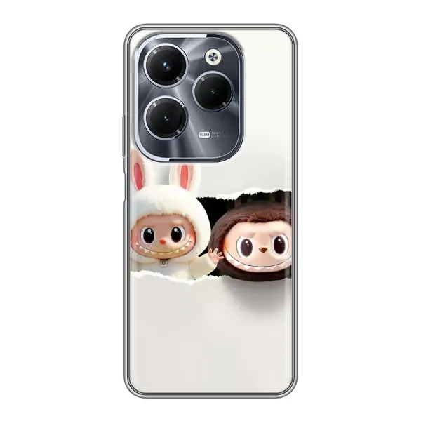 Чехол с рисунком «Фигурки Labubu» для Infinix Hot 40 Pro Чехол с рисунком «Фигурки Labubu» для Infinix Hot 40 Pro
