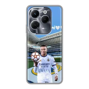 Чохол (TPU) з Футболістом на Infinix Hot 40 Pro (Mbappe Real)