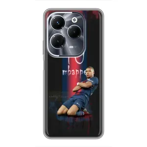 Чохол (TPU) з Футболістом на Infinix Hot 40 Pro (MBAPPE 10)