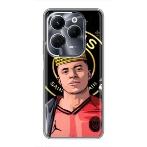 Чохол (TPU) з Футболістом на Infinix Hot 40 Pro (Mbappe King)