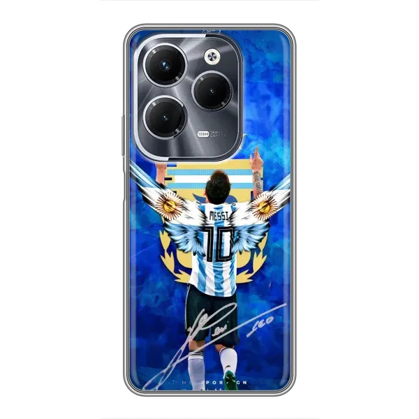 Чехол с рисунком «Месси Аргентина» для Infinix Hot 40 Pro Чехол с рисунком «Месси Аргентина» для Infinix Hot 40 Pro