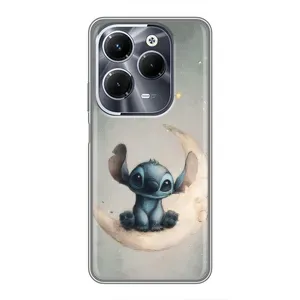Чехол с рисунком Стич для Infinix Hot 40 Pro (Милый Стич)