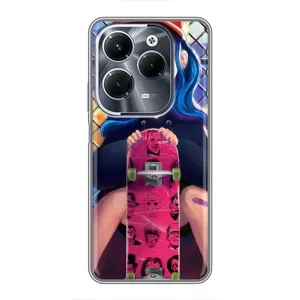 Чохол з картинкою Модні Дівчата Infinix Hot 40 Pro (Модна Дівчинка)