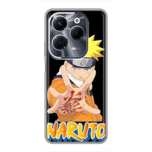 Чохли з принтом НАРУТО на Infinix Hot 40 Pro (Naruto)