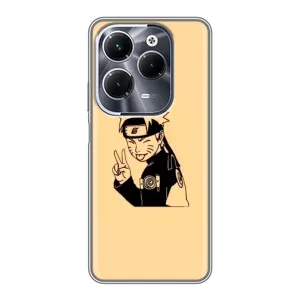 Чохли з принтом НАРУТО на Infinix Hot 40 Pro (Наруто Удзумакі)
