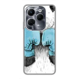 Чохли з Пандами на Infinix Hot 40 Pro (Панда боксер)