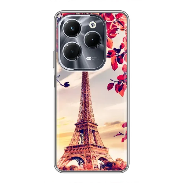 Чехол с рисунком «Paris photo» для Infinix Hot 40 Pro Чехол с рисунком «Paris photo» для Infinix Hot 40 Pro