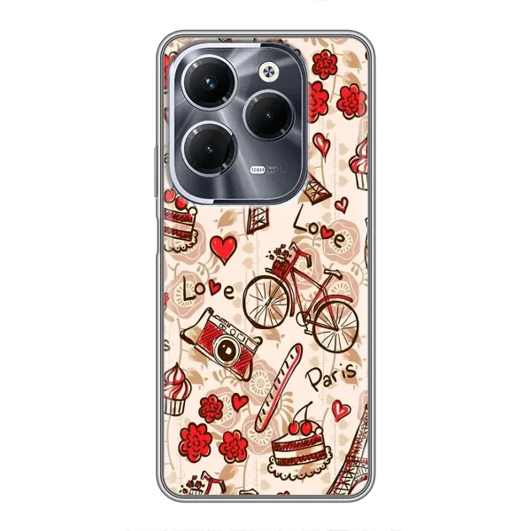 Чехол с рисунком «Париж мечта» для Infinix Hot 40 Pro Чехол с рисунком «Париж мечта» для Infinix Hot 40 Pro