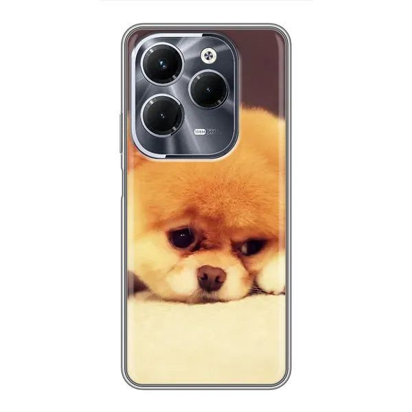 Чехол с рисунком «Померанский шпиц» для Infinix Hot 40 Pro Чехол с рисунком «Померанский шпиц» для Infinix Hot 40 Pro
